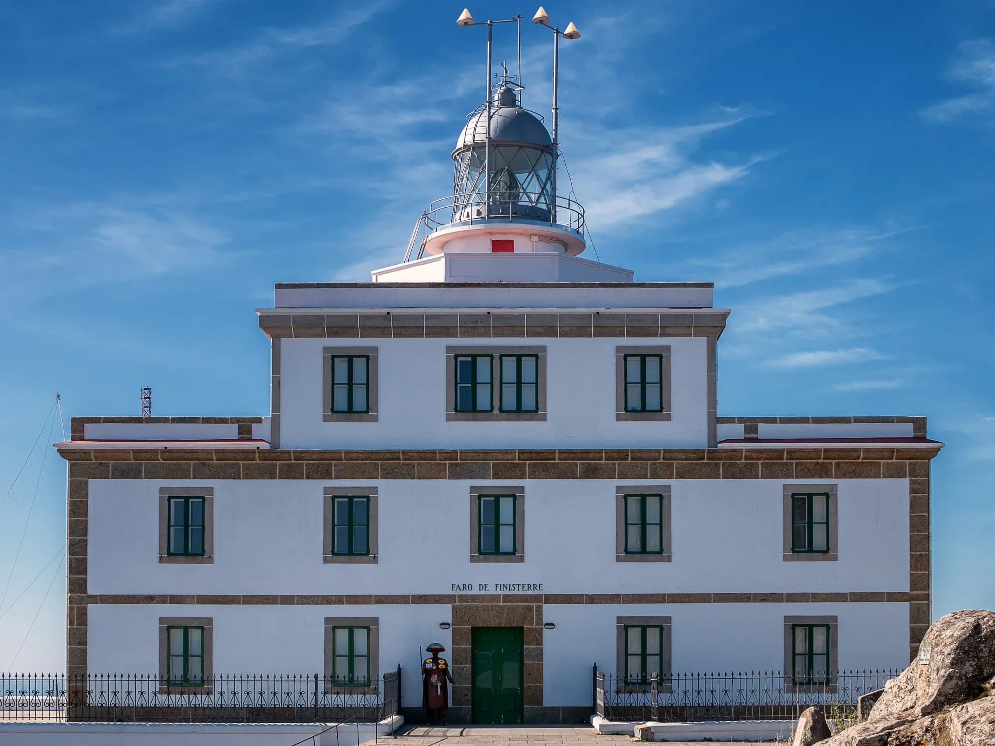 Faro de Fisterra, el fin del mundo, al final del Camino de Santiago